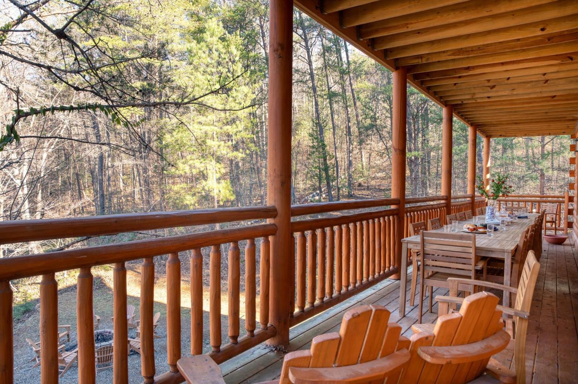 Sycamore By Avantstay Spectacular Mountain Home W Indoor Pool Hot Tub Home Theatre Fire Pit เซอเวียร์วีล ภายนอก รูปภาพ